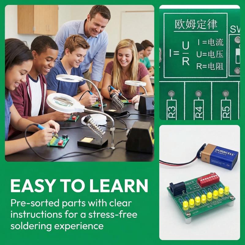 Student Electronic Soldering K - огляд і ціна Diy Electronics Tool Kit