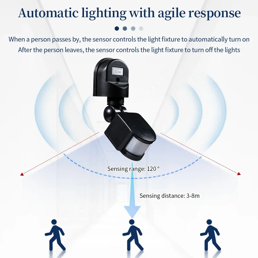 PIR Motion Sensor 220V 110V 12 - огляд і ціна Ldr Light Sensor