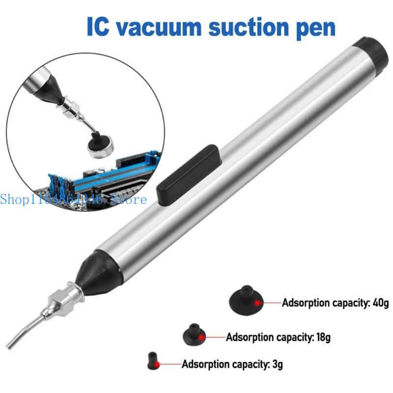 652F IC Tweezers Pick Up Tool  - огляд і ціна Desoldering Pump Solder