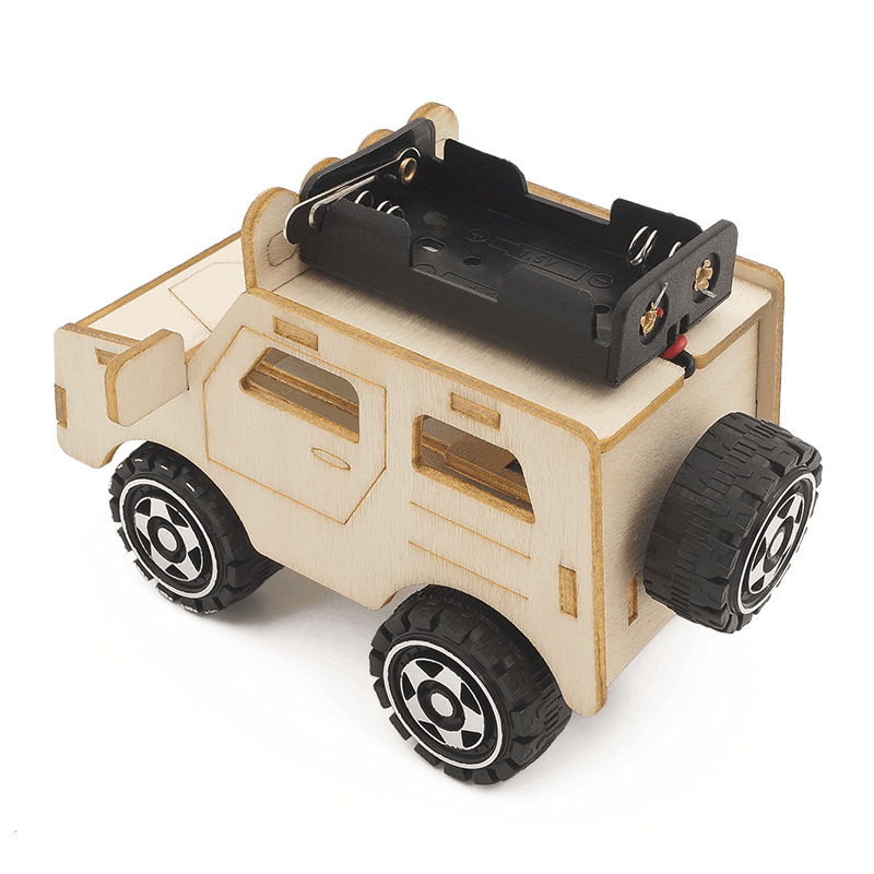 DIY Wooden Car Model Science T - огляд і ціна Diy Kit Elektronik