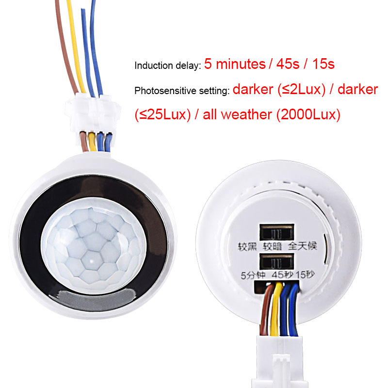 Human Body Sensor Detector LED - огляд і ціна Ldr Light Sensor