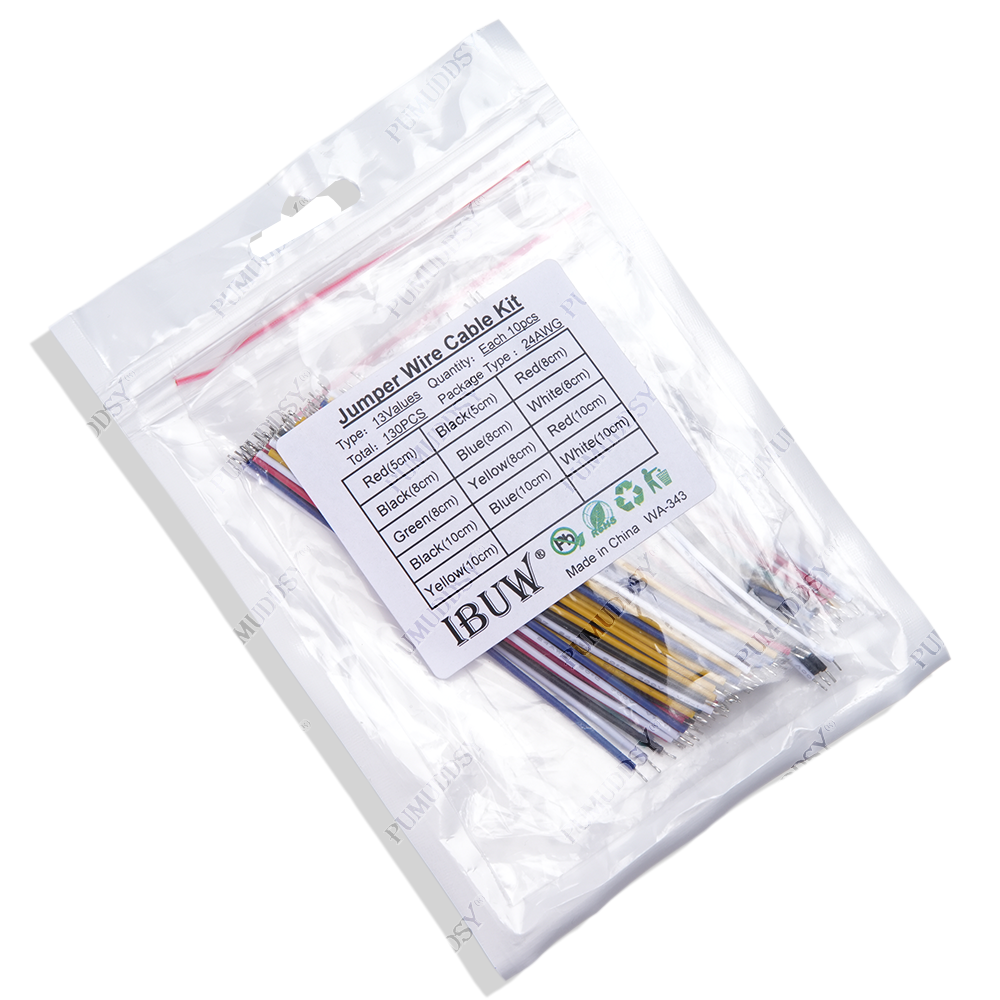 130Pcs 24AWG Breadboard Jumper - огляд і ціна Breadboard Jumper Wire