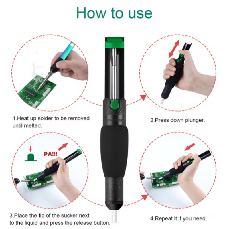 Powerful Desoldering Pump Suct - огляд і ціна Desoldering Pump Solder