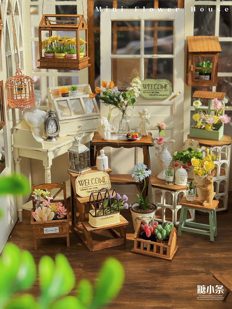 Doll House Miniature Garden Ac - огляд і ціна Diy Electronics Housing