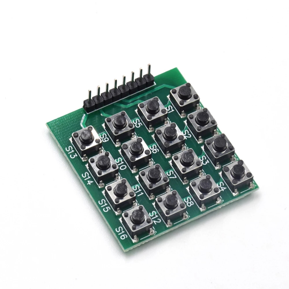 5pcs 4x4 Matrix 16 Keypad Keyb - огляд і ціна Diy Boat Electronics