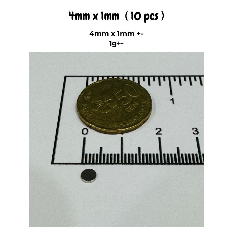 20/50pcs 4x1mm & 5x2mm Magnets - огляд і ціна Diy Kit Elektronik