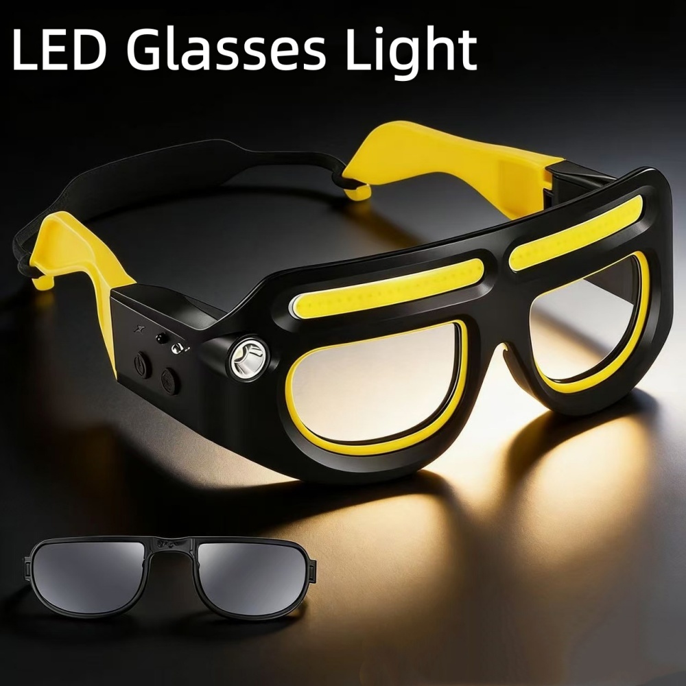 LED Headlamp Glasses Rechargea - огляд і ціна Ldr Light Sensor