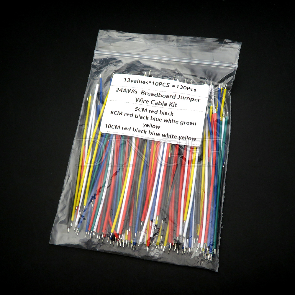 130Pcs 24AWG Breadboard Jumper - огляд і ціна Breadboard Jumper Wire